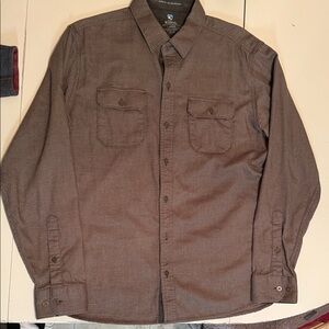 Kuhl Brown Casual Button Down Shirt